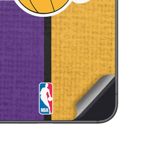 NBA Los Angeles Lakers Canvas Galaxy A14 5G Skin